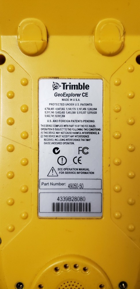 Trimble GeoXM GeoExplorer CE Support Module 46502-00 with Charging Station