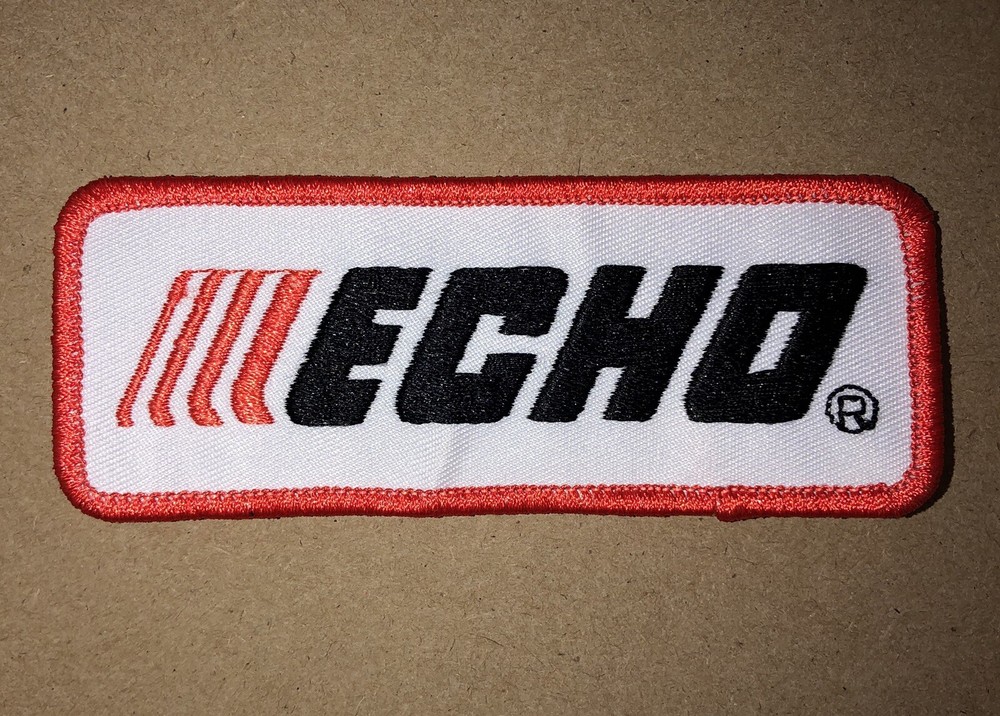 Echo Power Tools Embroidered Patch 1.5” X 4”