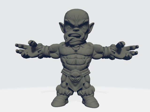 Chibiatures - Dead Orc #1