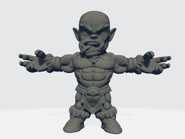 Chibiatures - Dead Orc #1