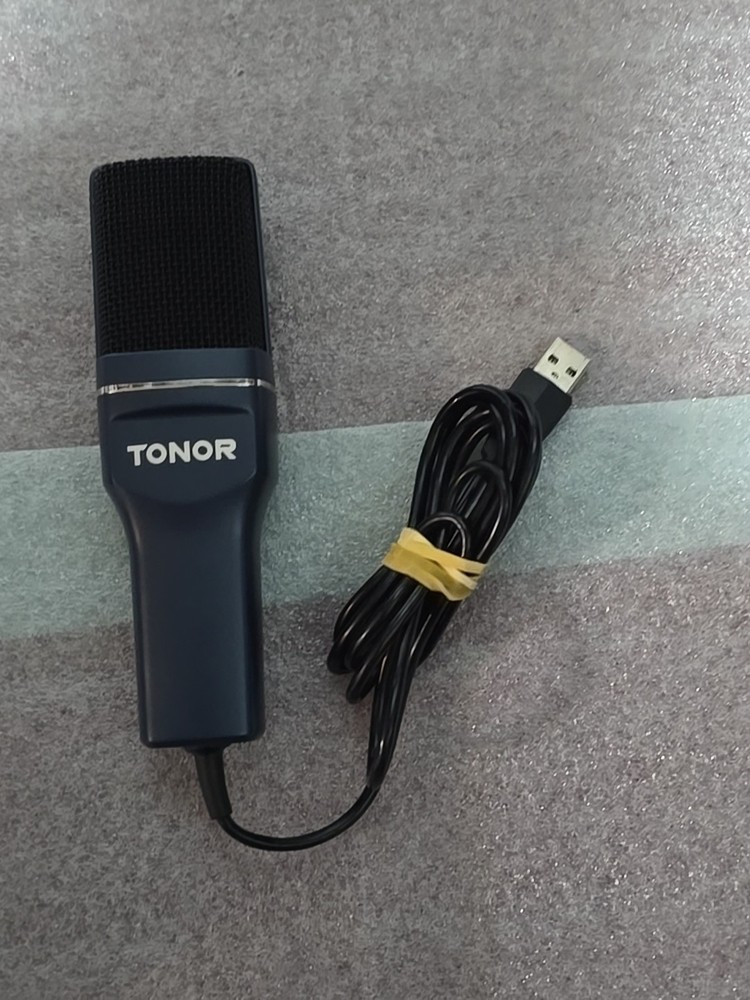 Tonor Condenser USB Microphone Black Blue