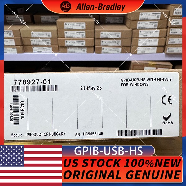 Brand New National Instruments GPIB-USB-HS Interface Adapter IEEE 488 Controller