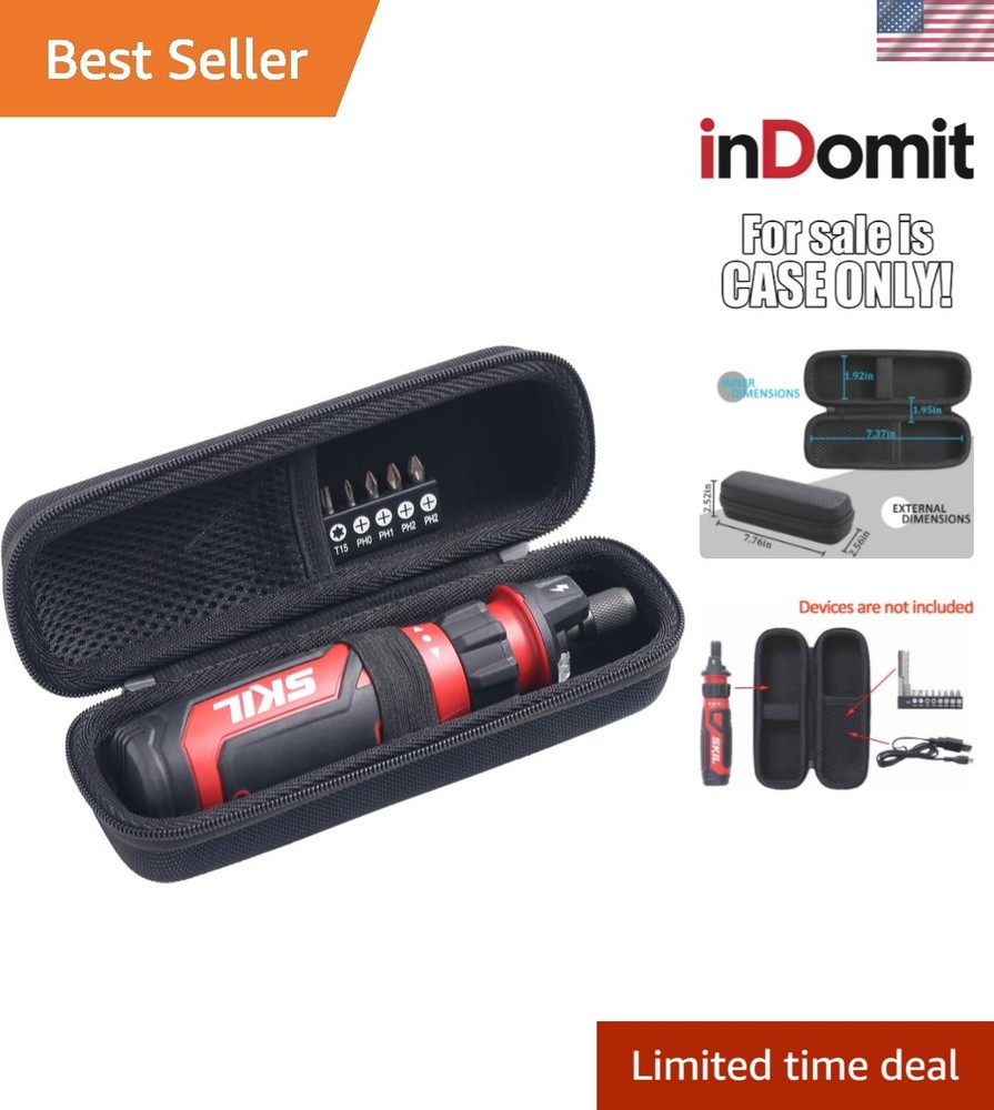 Compact Tool Storage Case for SKIL 4V Cordless Screwdriver – Best Carry Solution