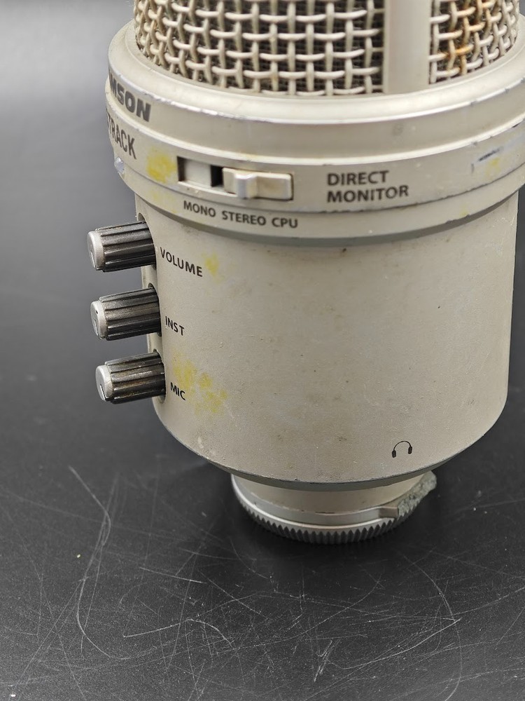 Samson GTrack Microphone Beige Used Working