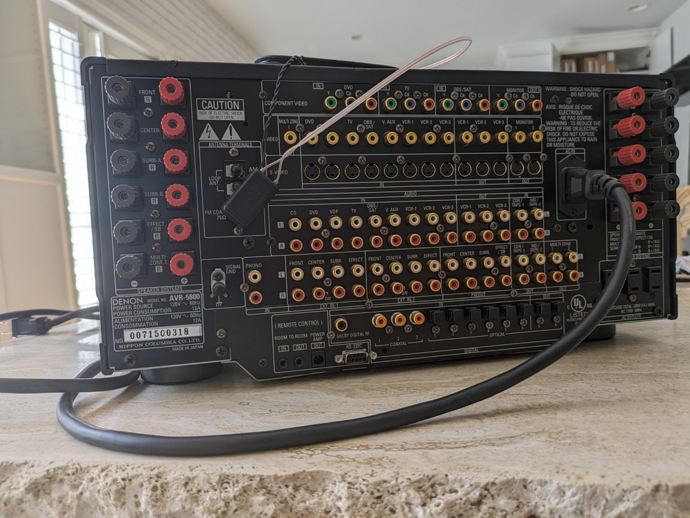 Denon AVR 5800 Receiver