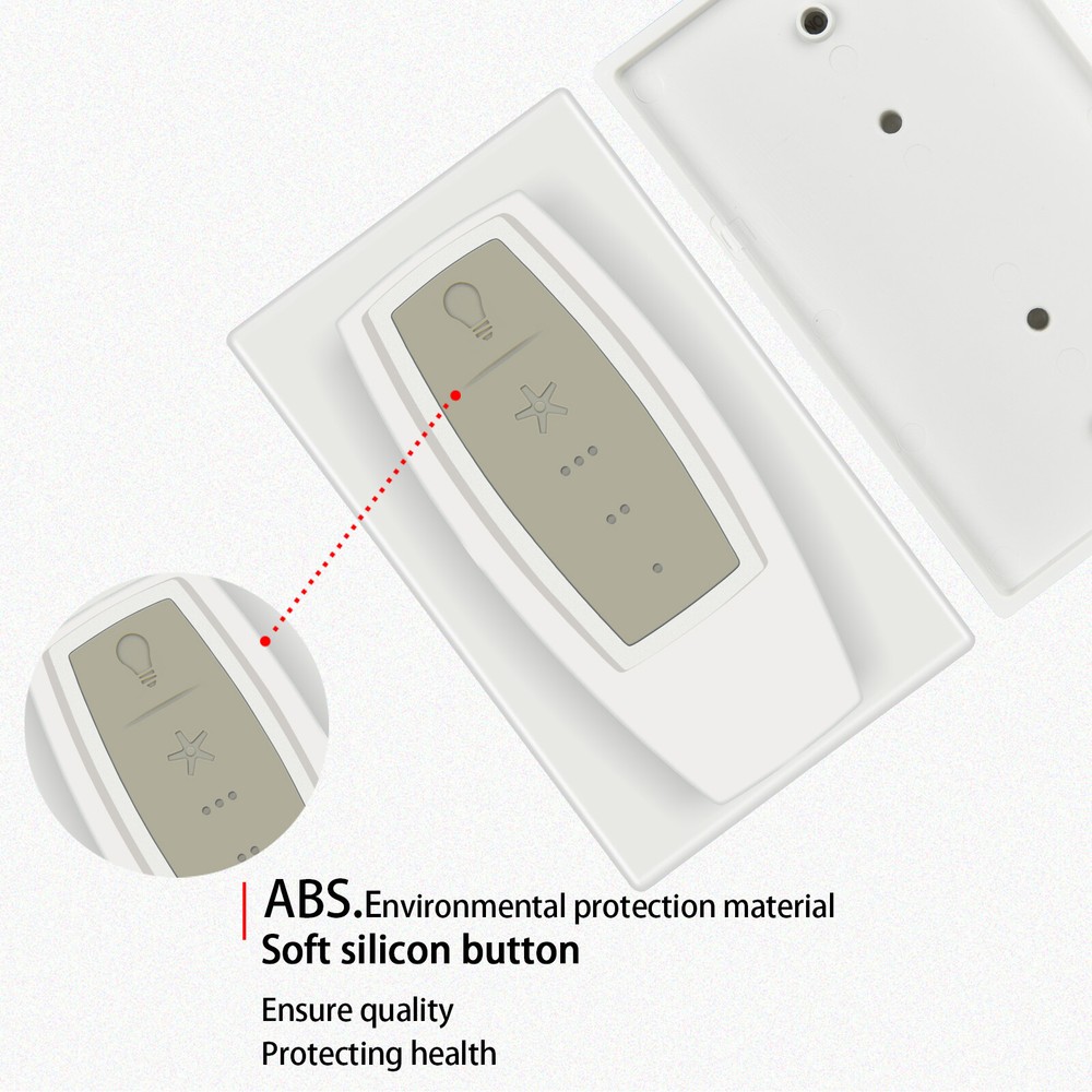 Remote Control For Hunter 3-Speed Ceiling Fan 99110 With Wall Bracket