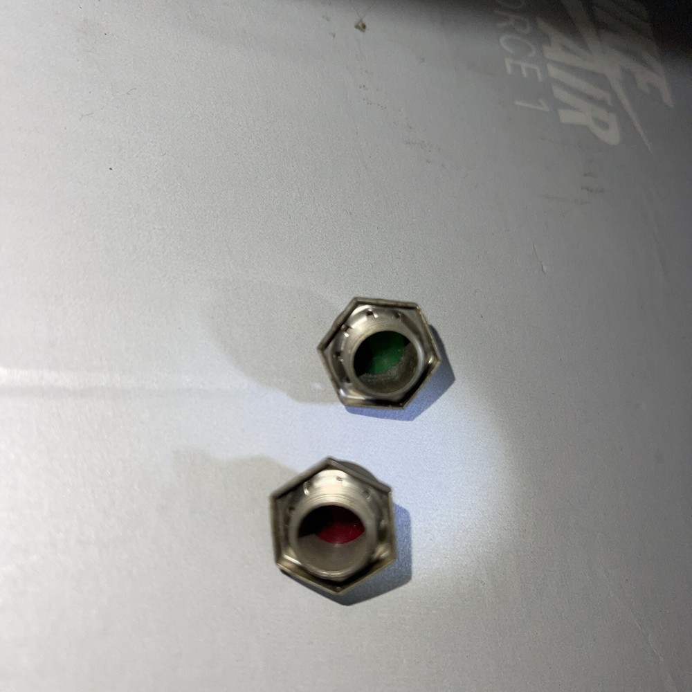 Heathkit AT 1 Transmitter Plate And On Off Reflectors As Shown Green And Red Se