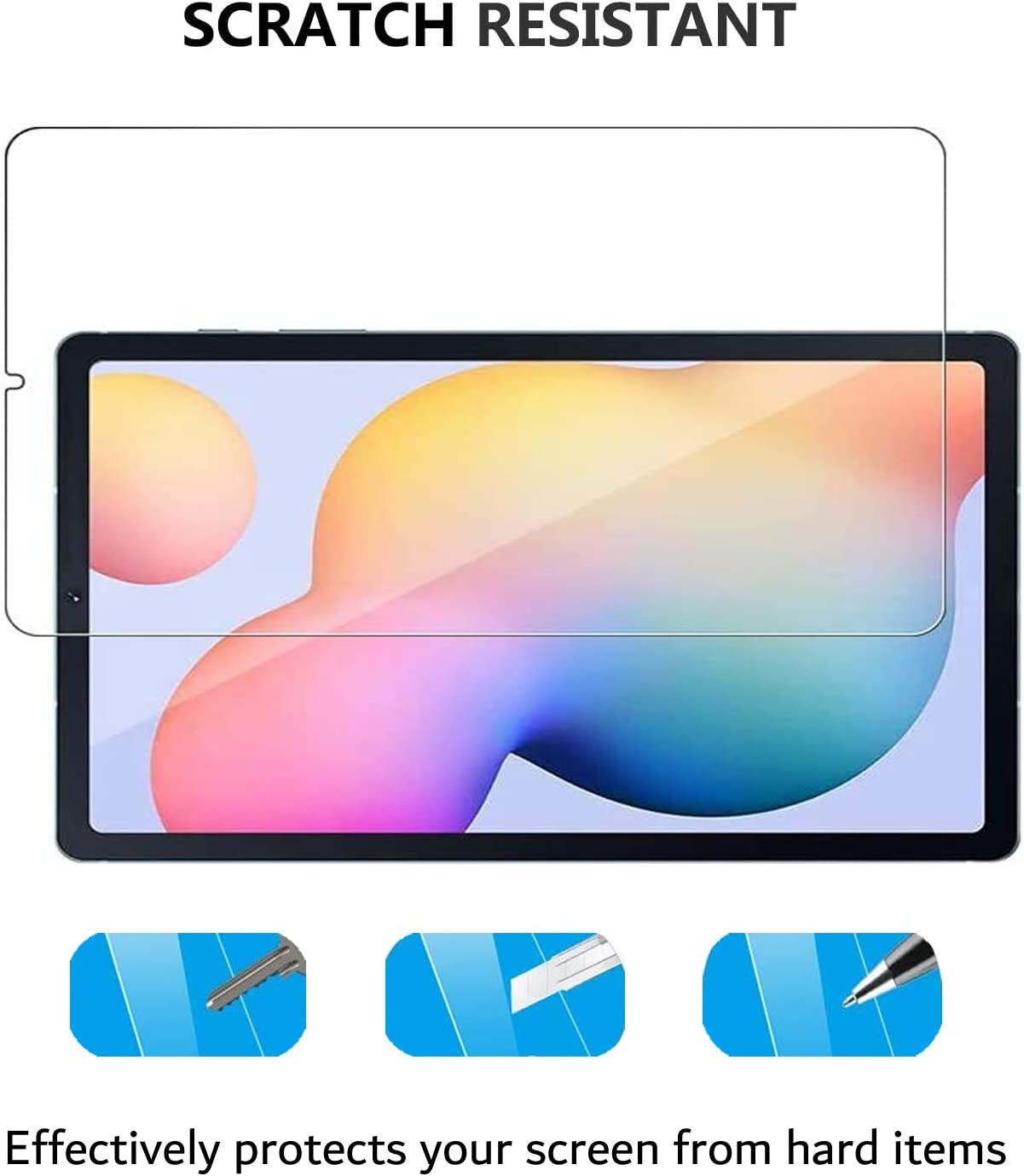 2Pack Tempered Glass Screen Protector For Samsung Galaxy Tab S6 Lite 10.4" P610