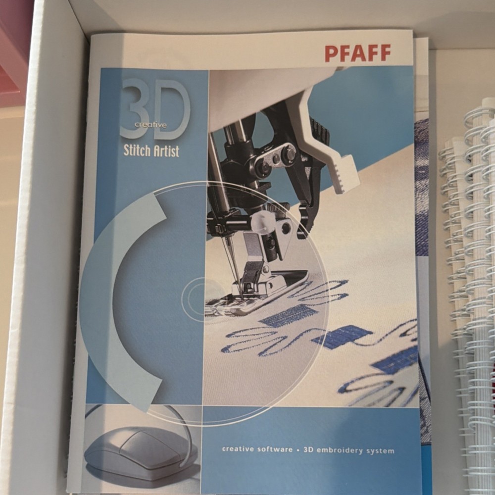 PFAFF 3D Creative Suite Embroidery Machine Digitizing Software