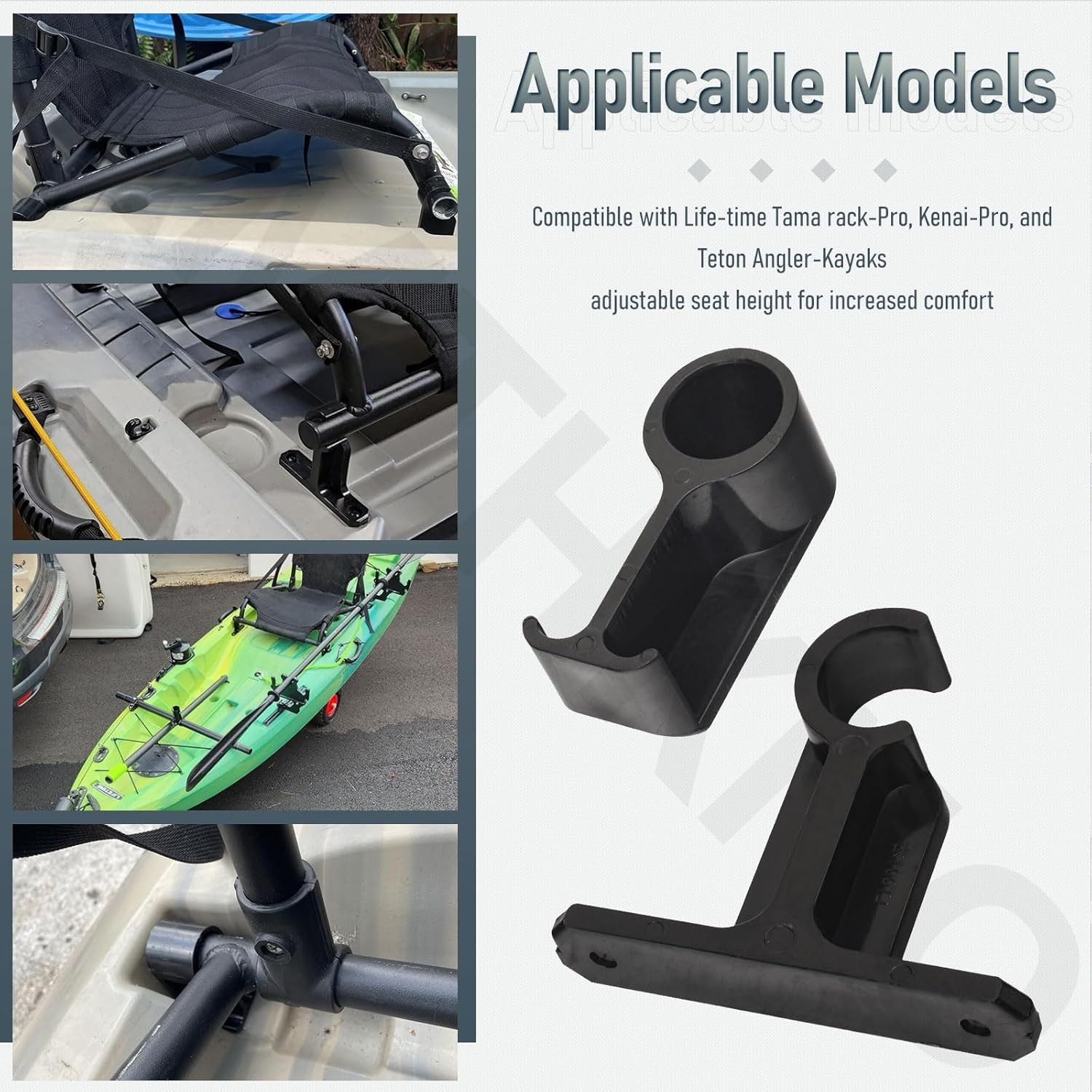 KAYAK SEAT RISER FOR LIFETIME TAMARACK PRO, KENAI PRO & TETON ANGLER W