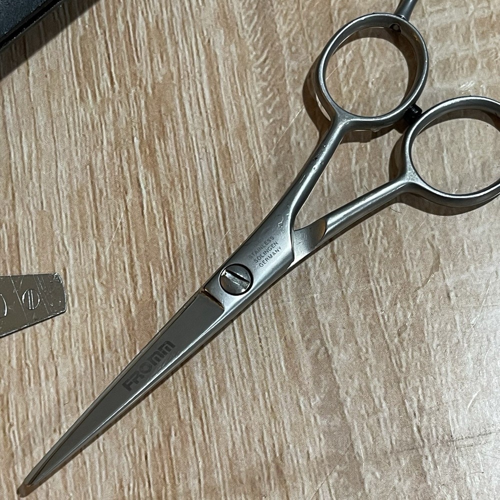 Two Fromm Vintage Hair Shears - Case