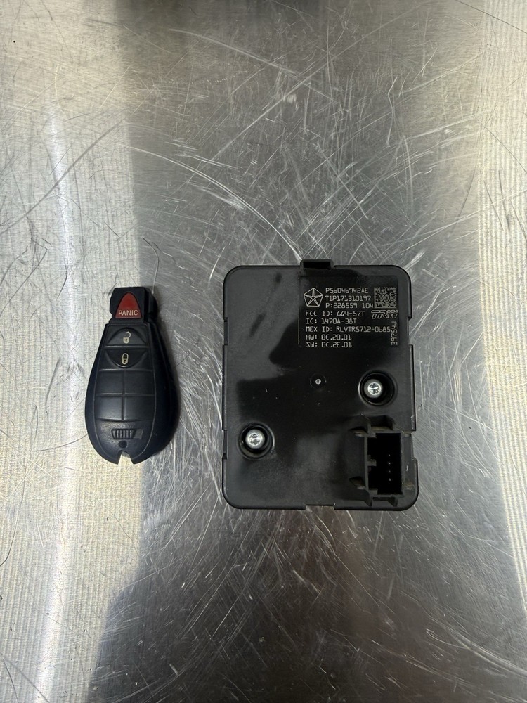 13-18 Dodge Ram Jeep Chrysler Ignition Key Wireless Ignition Node Receiver OEM