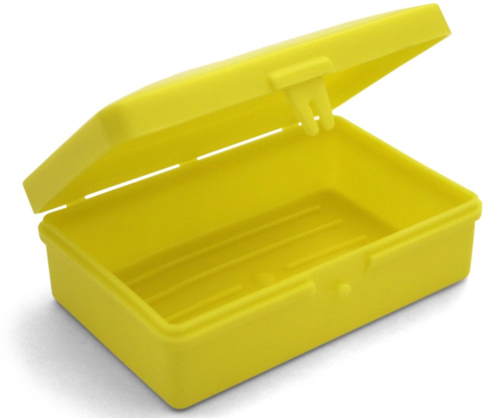 Coghlan's Plastic Soap Holder Storage Container - Yellow (4-Pack)