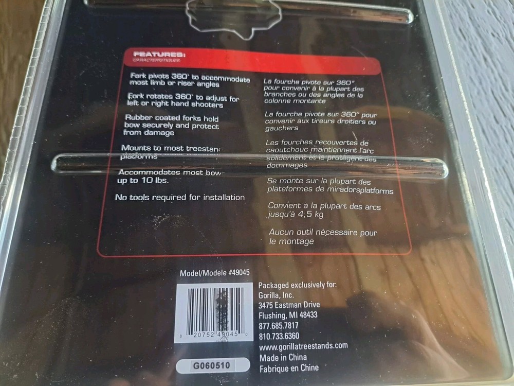 Gorilla Treestands Pivot Pro Bow Holder