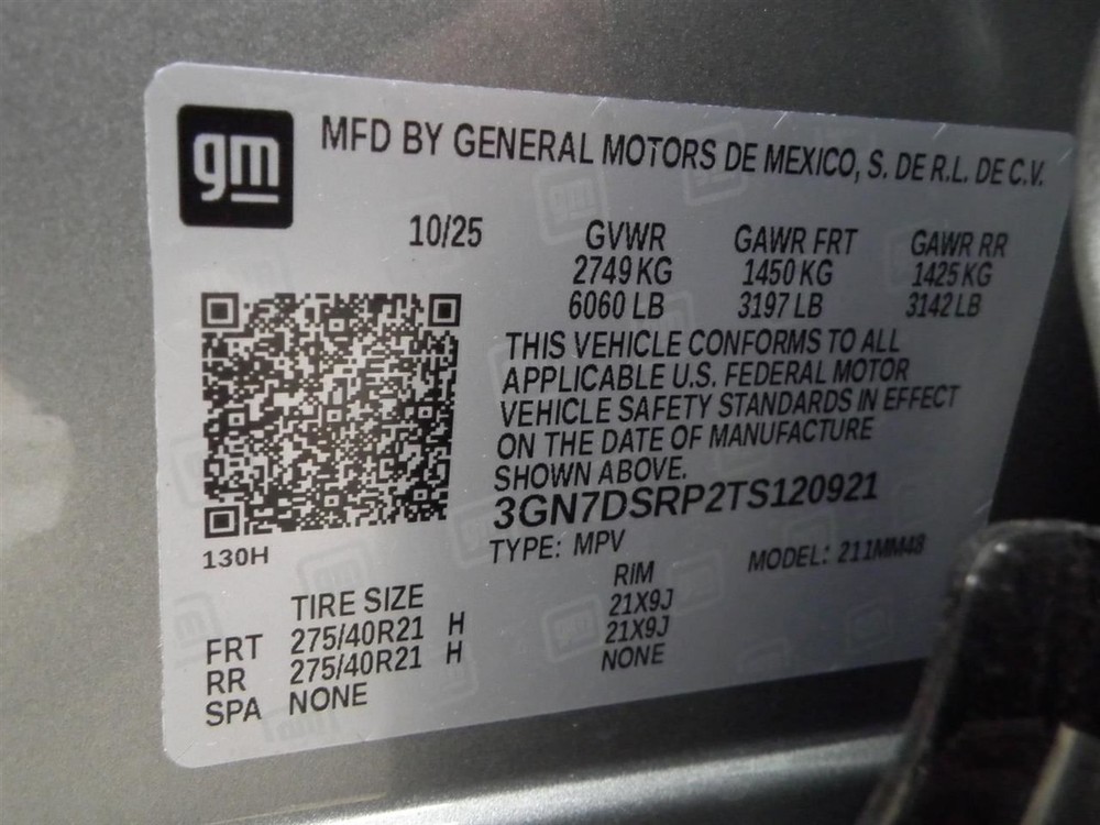 2026 Equinox EV RS Air Shutter