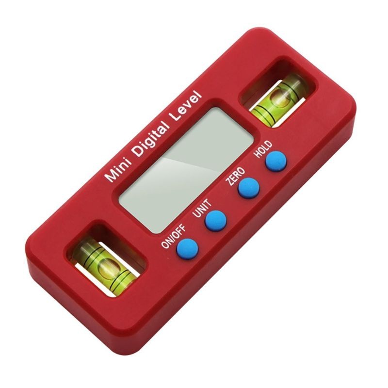 LCD Display Angle Finder Measuring Slope Level Meter Slop Inclinometer