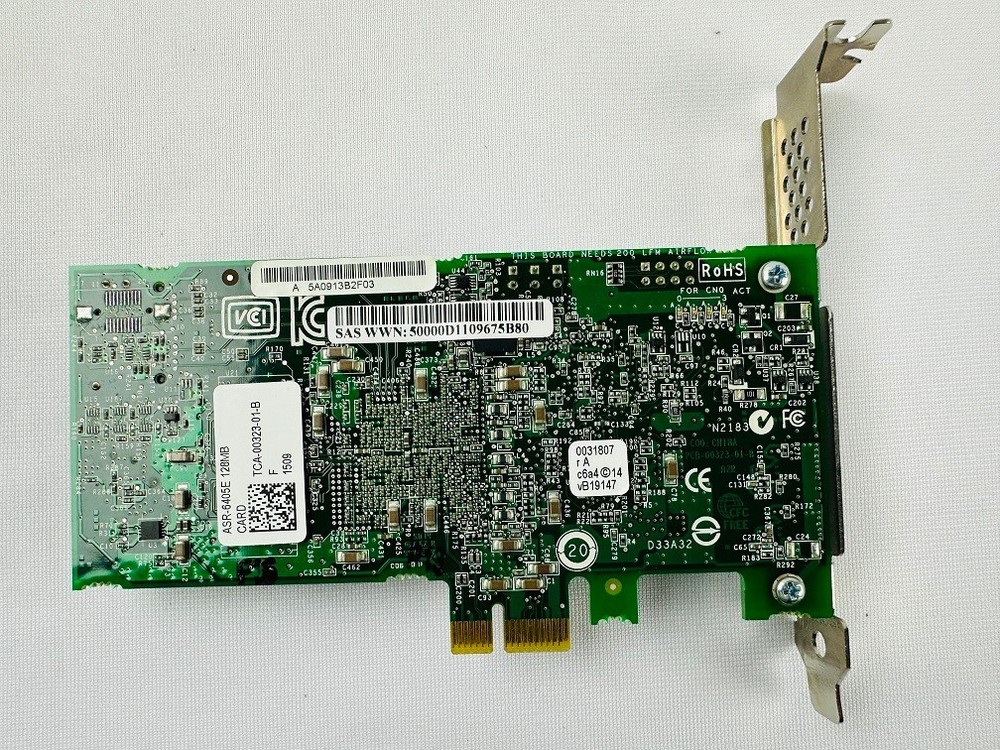 Adaptec ASR-6405E SCSI Controller Card