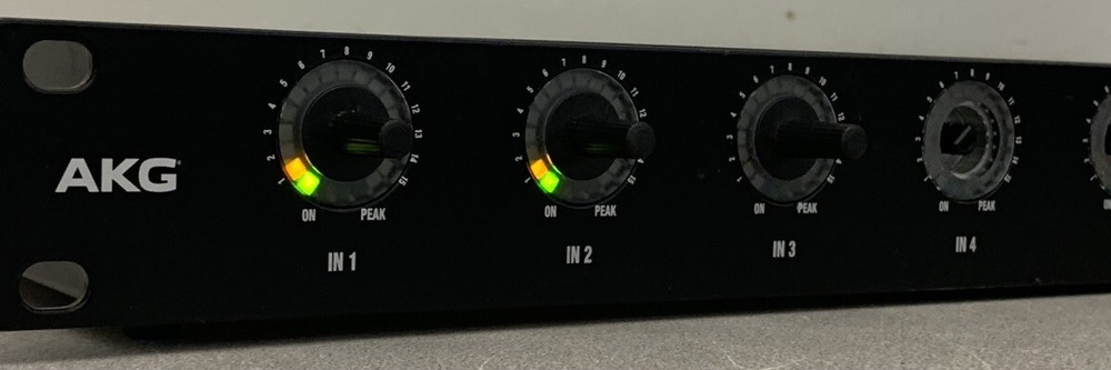 AKG DMM6 Digital Automatic Microphone Mixer 6 Channel input Missing Knobs