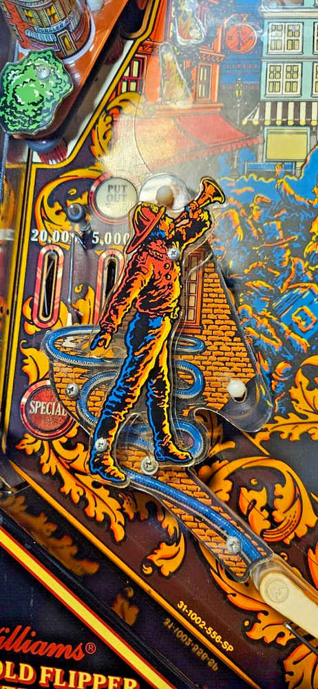 Fire! Pinball Machine Williams (1987) - 3527