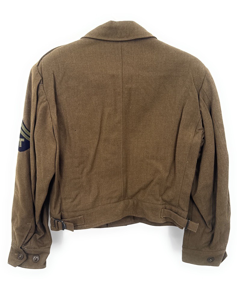WWII Grade Army Technician Coat Jacket Brown