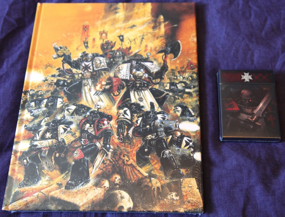 Sealed Black Templars Codex+ Data Cards Supplement Limited Edition Warhammer 40k