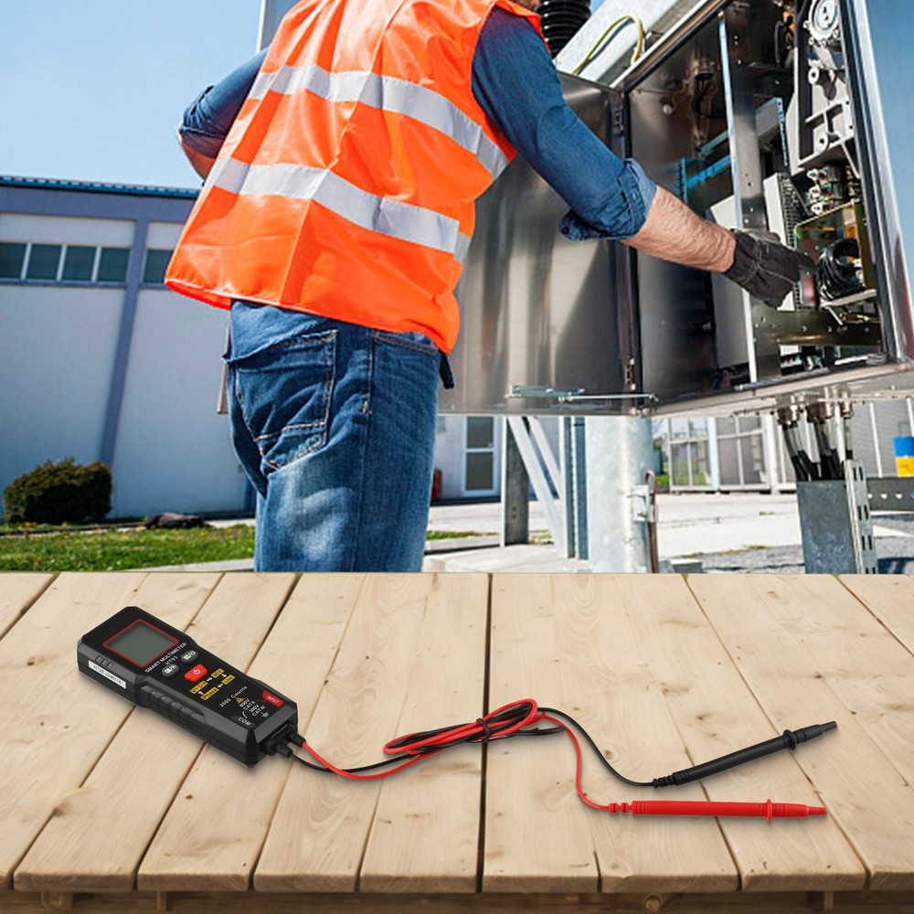 HT93 Multi-function Digital Multimeter Handheld NCV Detection Smart Multimeter