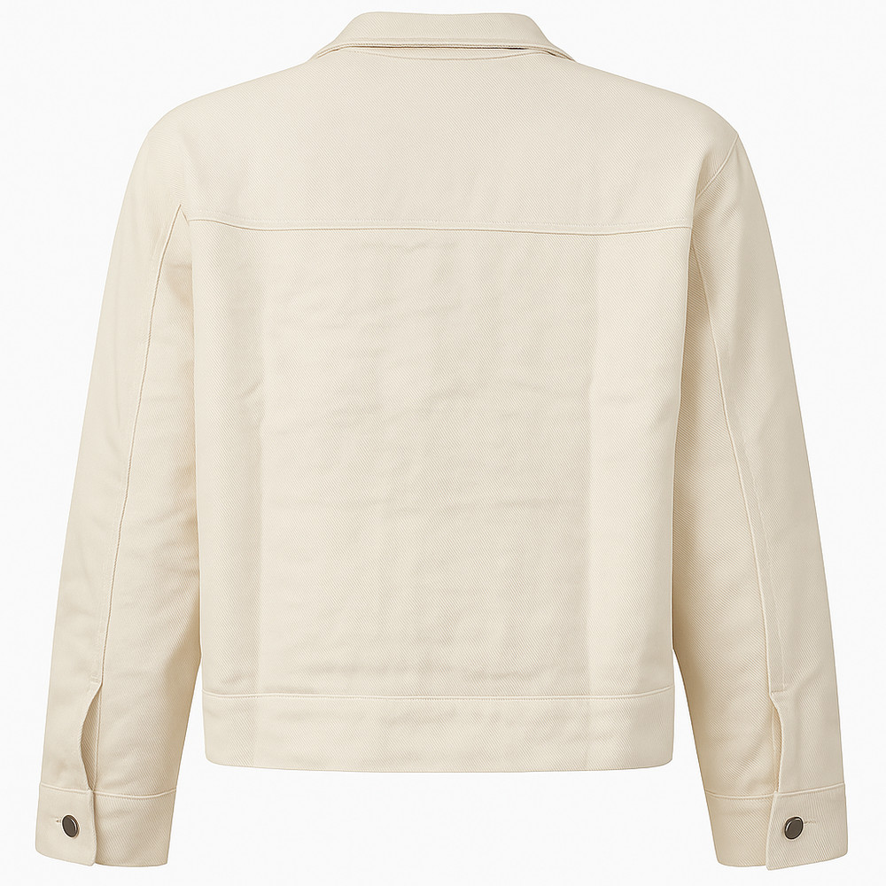 Women's Classic Oversized Soft Denim Jacket- Long Sleeve
