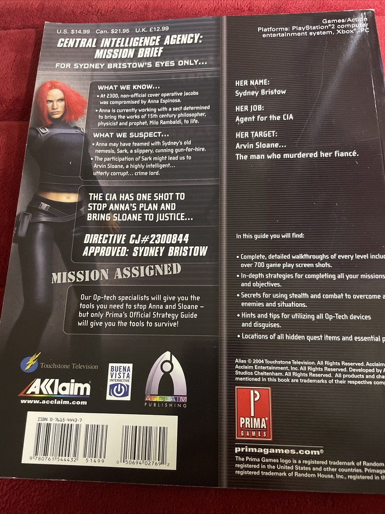 Alias - Prima Official Strategy Guide