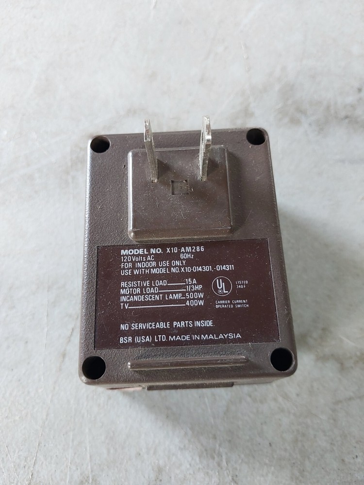 Vintage X-10 appliance module AM286