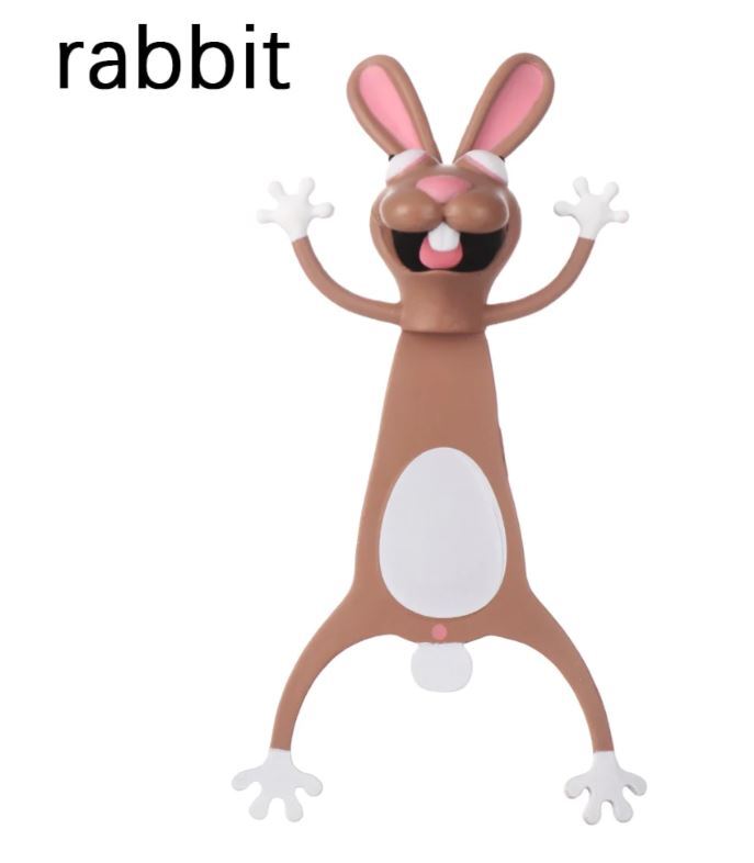 3D wacky Animal Bookmarks