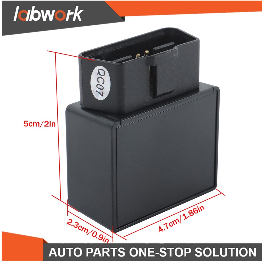 Labwork GPS Tracking Device GT08 - OBD Tracker 4G-LTE for Android and iPhone