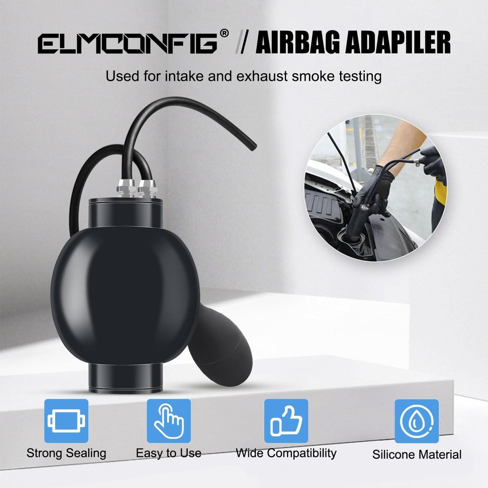 Intake Inflatable Bladder Adapter for Car Intake/ Exaust/ EVAP/Cooling System