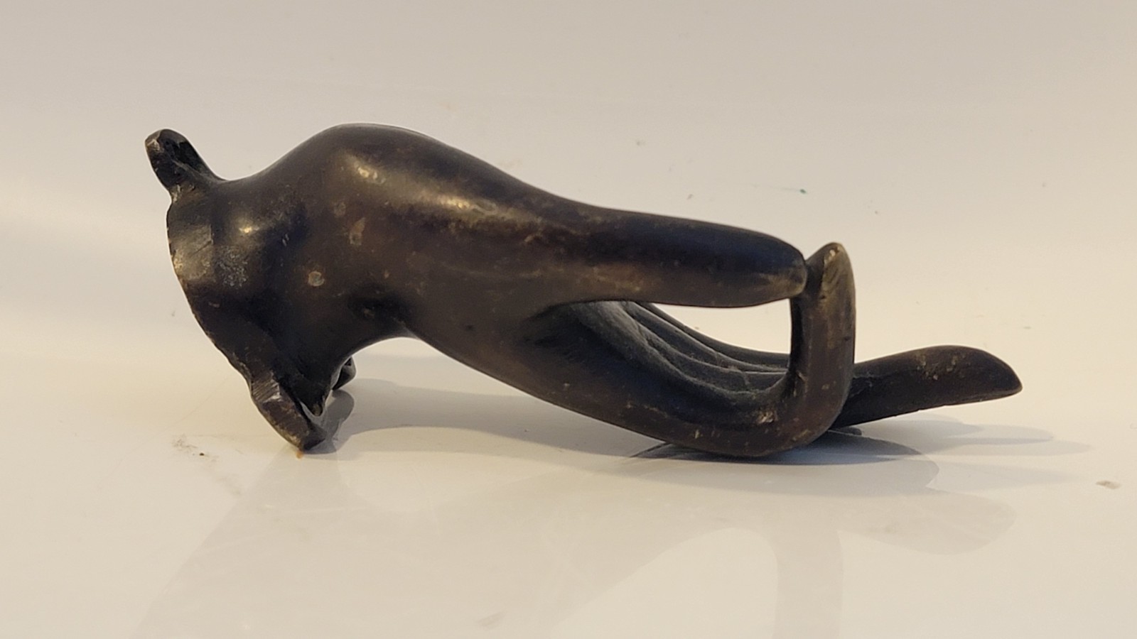 Vintage Brass/Bronze Mudra Buddha's Hand Mala or Necklace Hook