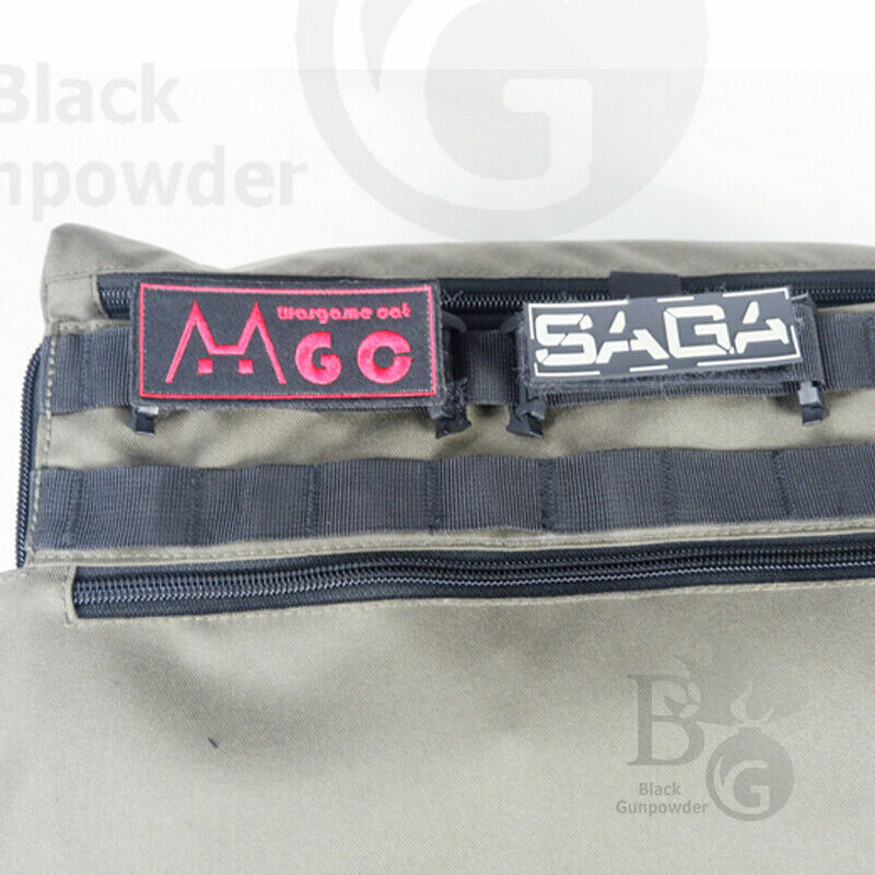 Tactical hook&loop ribbon based mount for MOLLE converter adapter panel patch 1p