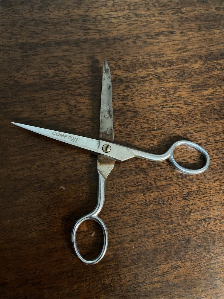 Vintage Compton Scissors Shears 6"