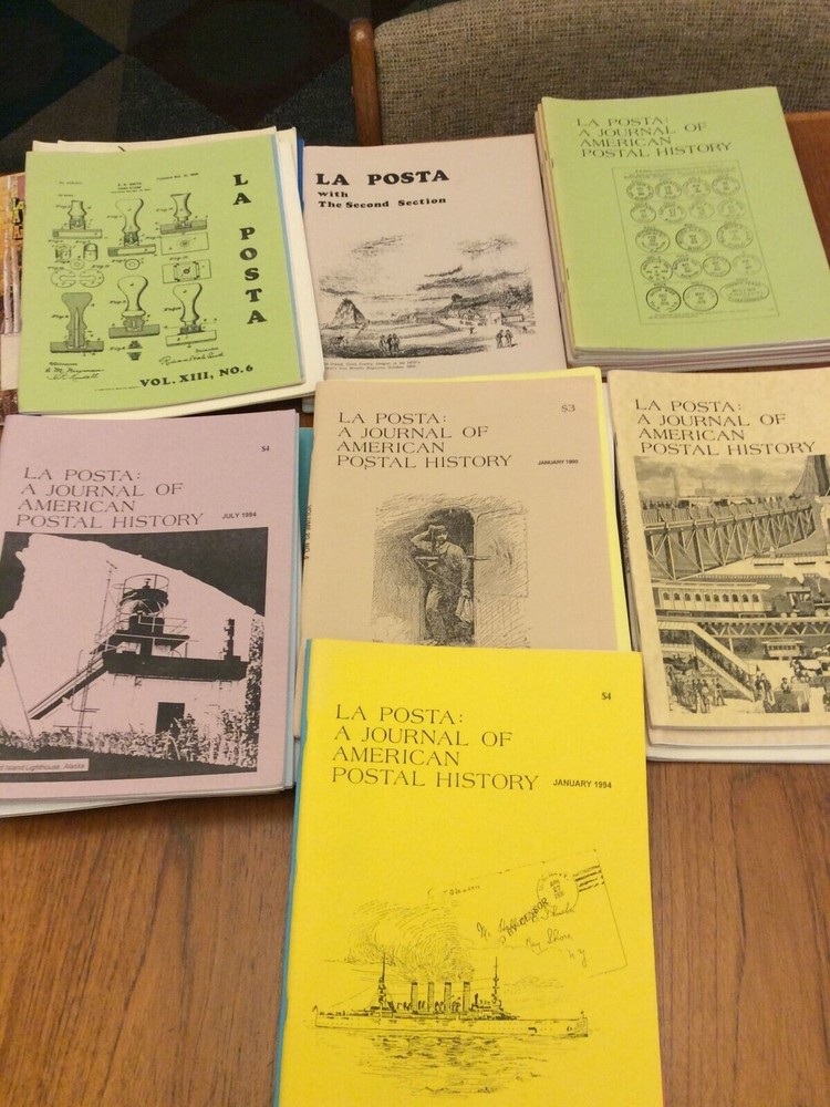 La Posta: A Journal Of American Postal History single issues, See Description