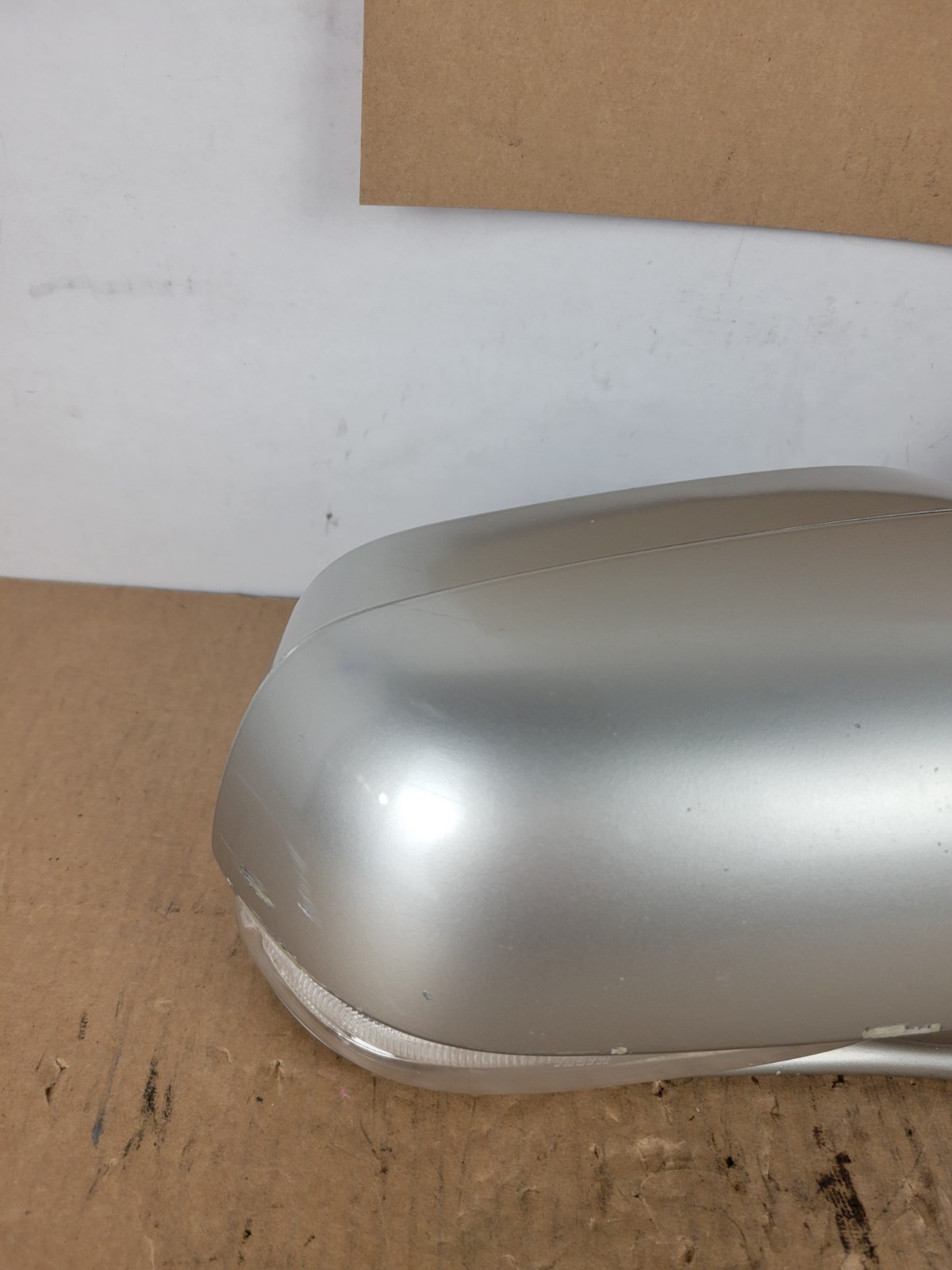 09 - 14 ACURA TL PASSENGER EXTERIOR DOOR MIRROR NH743M PALLADIUM METALLIC SILVER