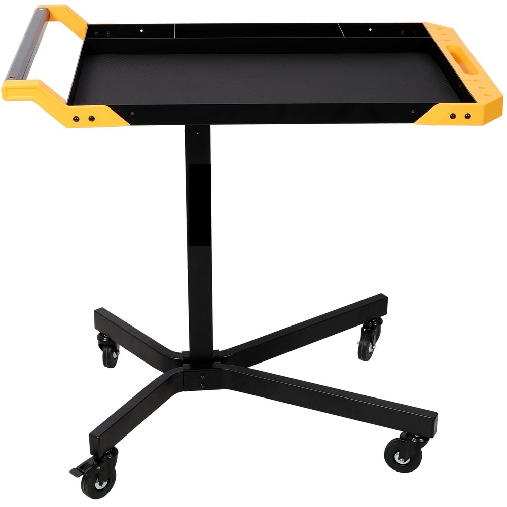 US Stock Adjustale Height Mobile Work Table,Rolling Tool Tray Table,Repair Shops