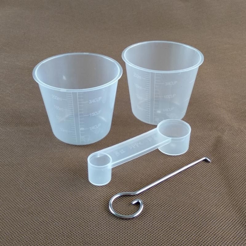 Complete Baking Tool Set Measuring Cup Spoon Paddle Remover for Bread Machines