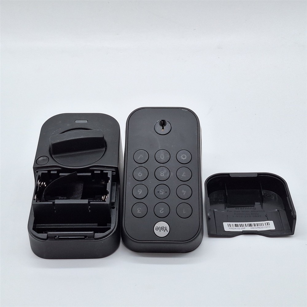 Yale Security Assure Lock 2 Deadbolt, Black Suede Keyed Smart Entry Lock *READ*