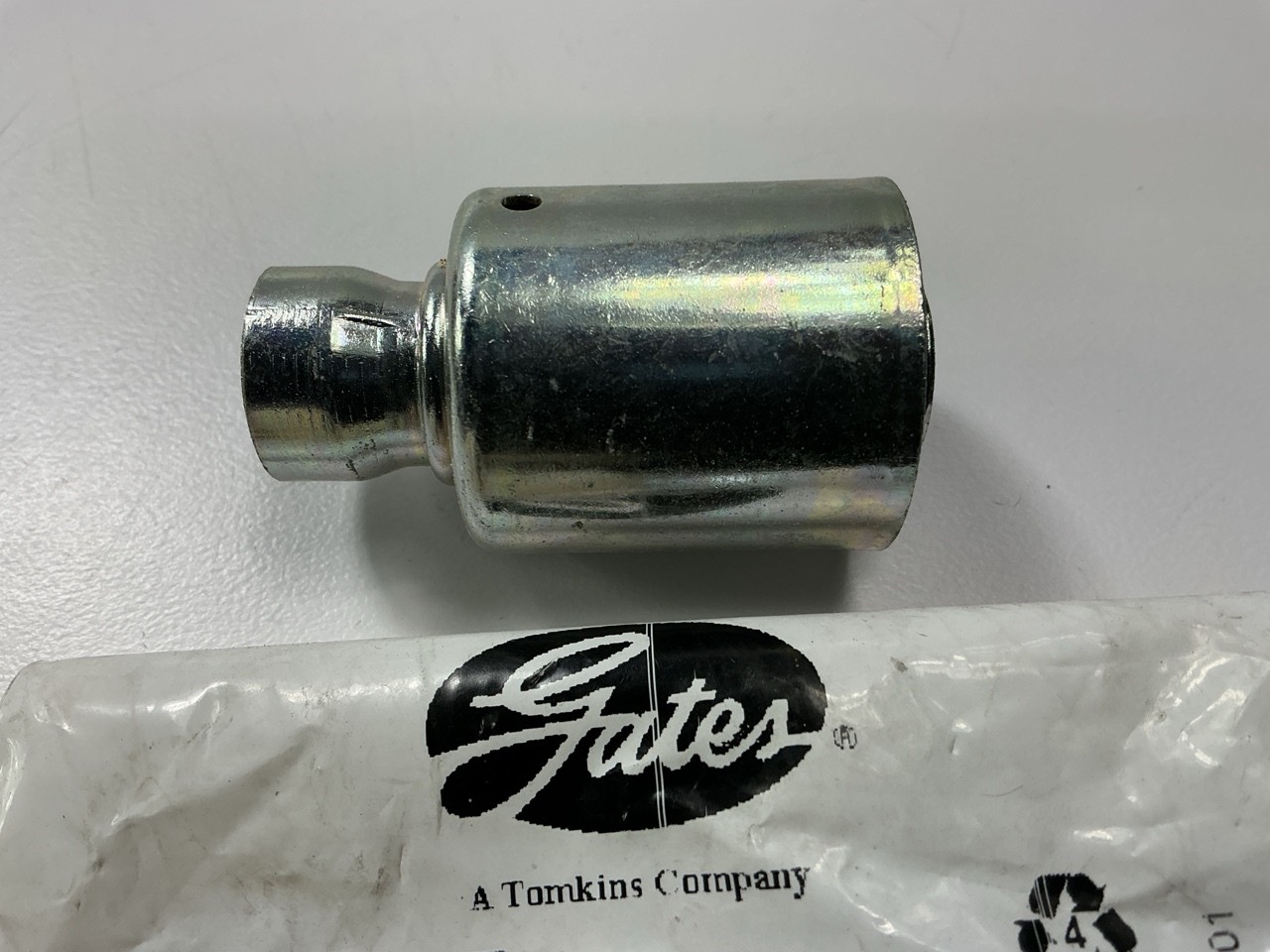 Gates G45527-1210s Steel Female Braze-On Stems Hose End Fitting, 5/8" ID