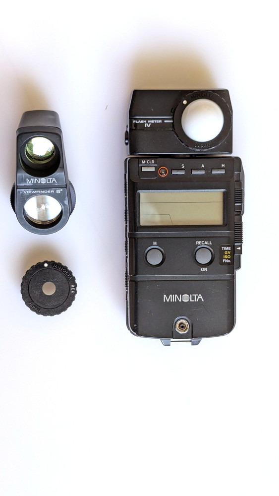Minolta Flash Meter IV – Ambient & Flash – Fully Working & Case - Original Owner