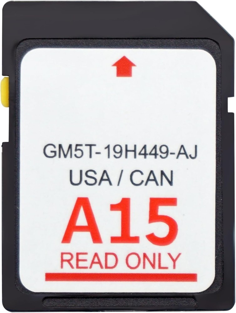 2025 Latest A15 Navigation SD Card Map Compatible with Sync 2 Ford & Black.