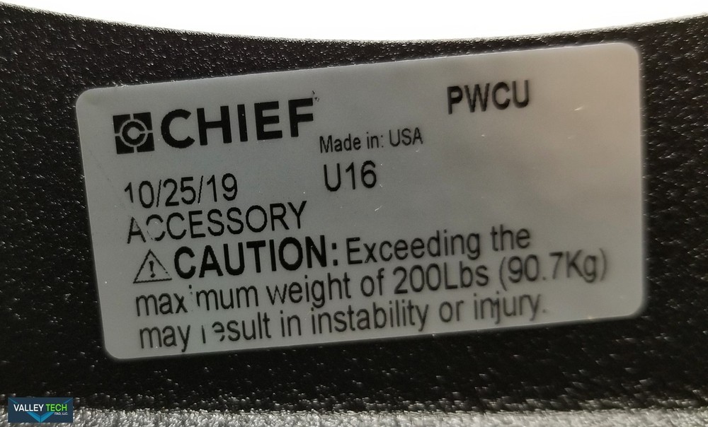 Chief Tilting Wall Mount CPU storage PWCU NEW Open box