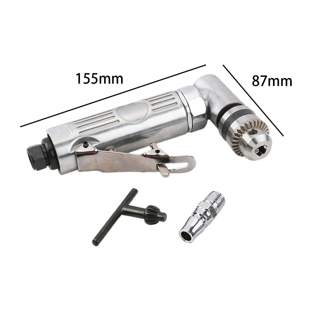 1/4 Inch Pneumatic Angle Drill Compact DIY Tool