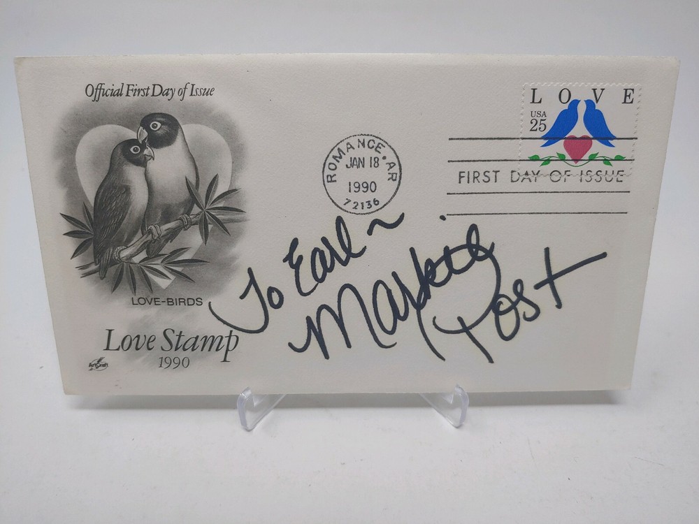 Markie Post Signed Cachet Envelope First Day Cover JSA COA Earl