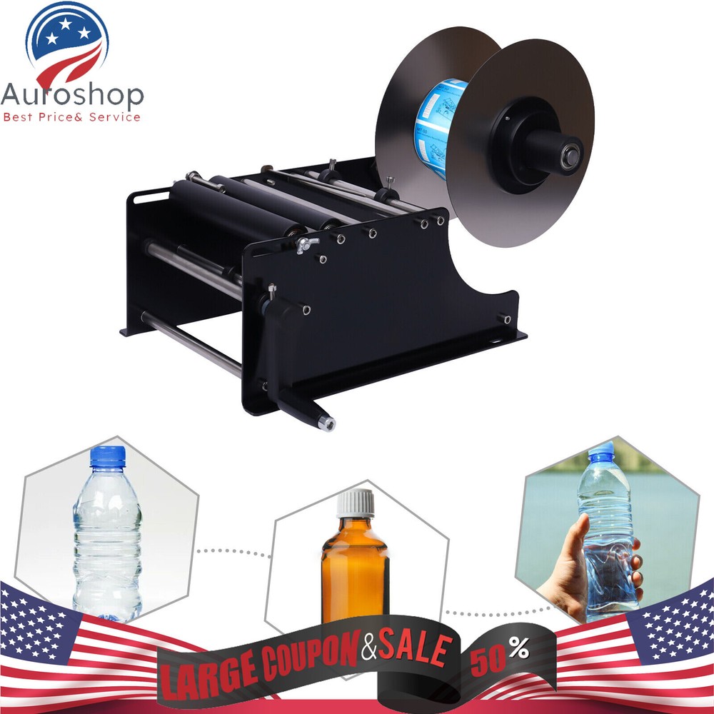 Manual Labeling Machine Label Applicator Bottle Labeler Sticker Label Printer