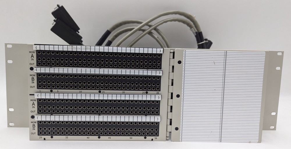 ADC Model D1M-1E1056-CP-ST 56 Circuit DSX-1 Interconnect Panel - Working Pull