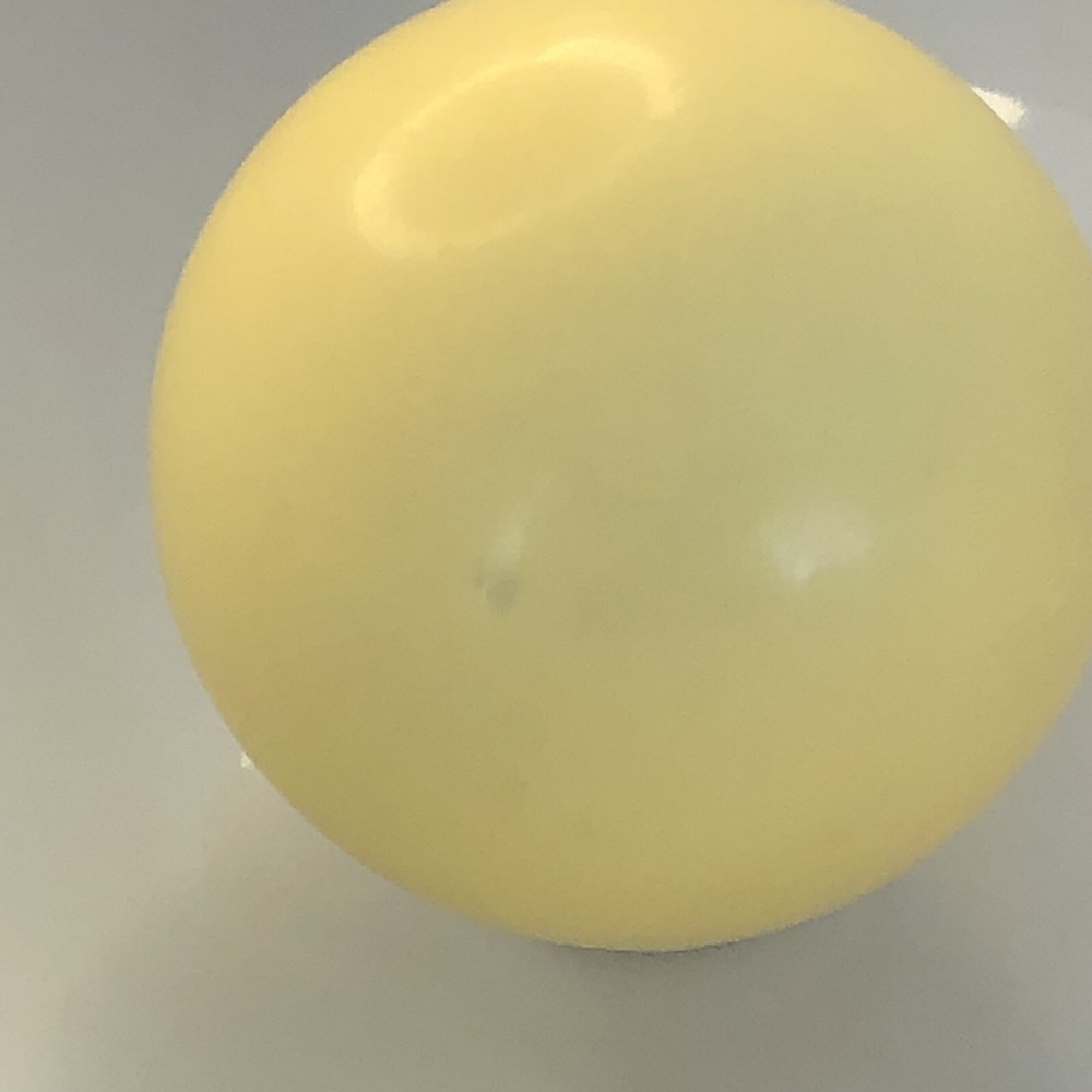 Used Individual Pool Ball Solid White Cue Ball Replacement Billiards 21/4"