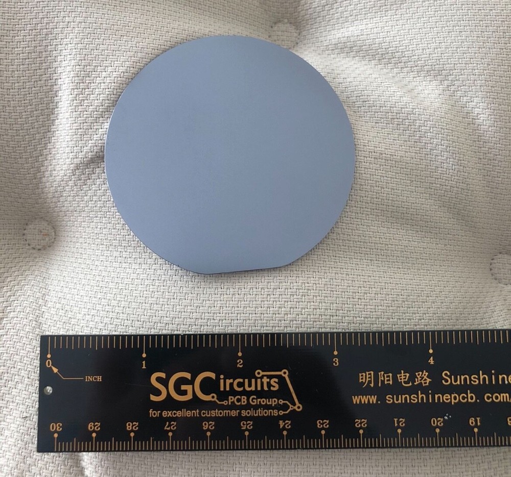 3" polished silicon wafers